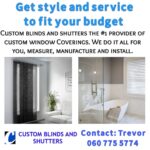Custom Blinds and Shutters